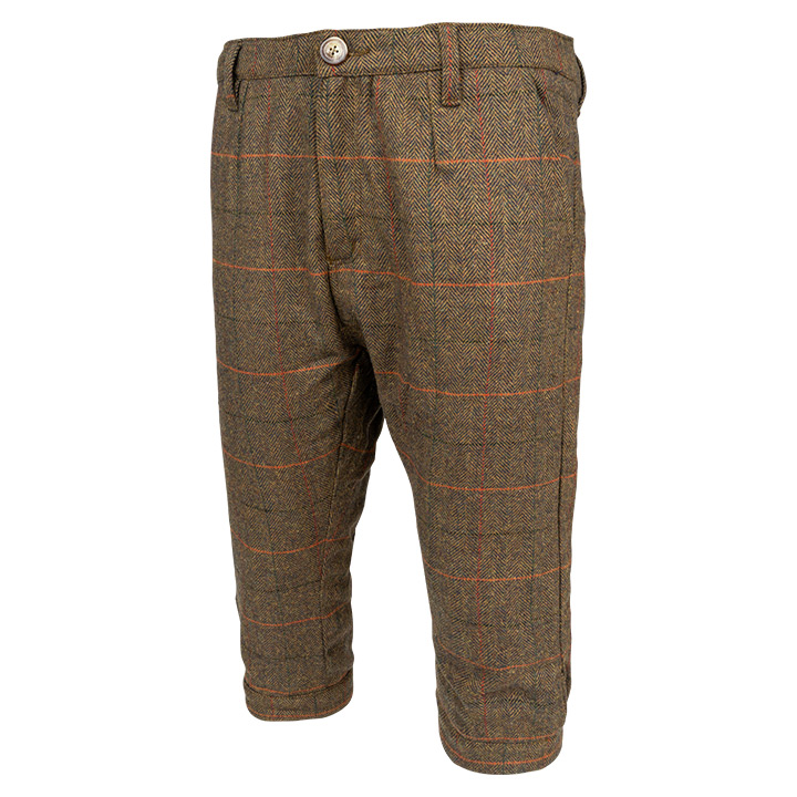 Waterdichte Kniebroek Tweed Bruin