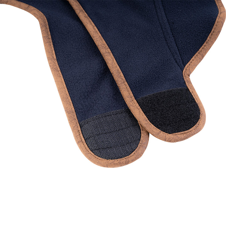 Fleece Hondenjas Marineblauw