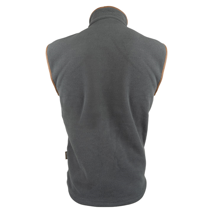 Countryman Fleece Bodywarmer Houtskoolgrijs