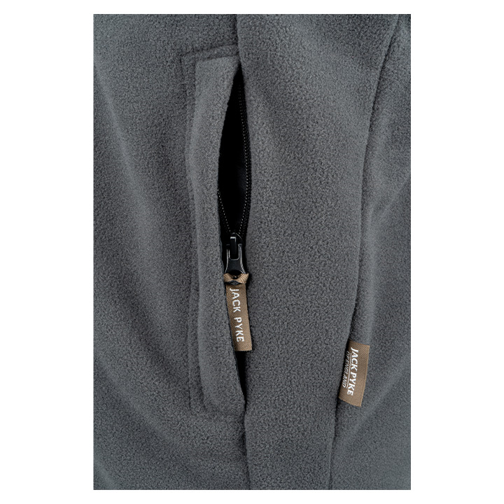 Countryman Fleece Bodywarmer Houtskoolgrijs