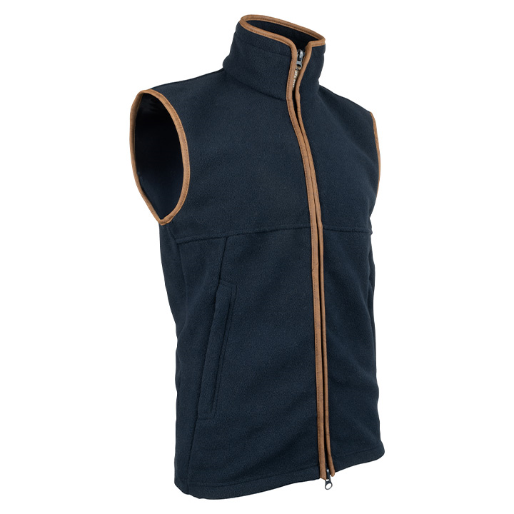 Countryman Fleece Bodywarmer Marineblauw