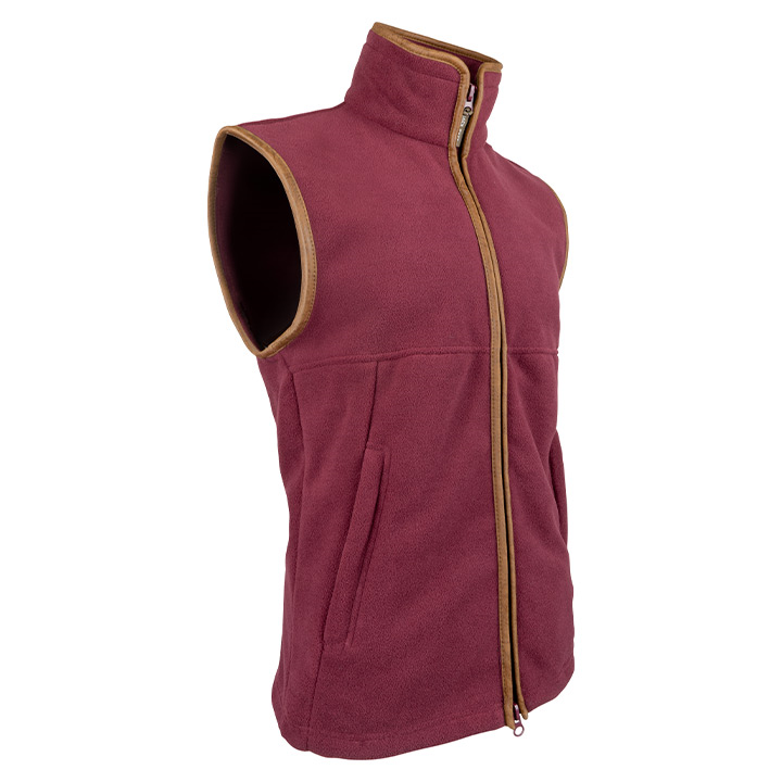 Countryman Fleece Bodywarmer Bordeaux