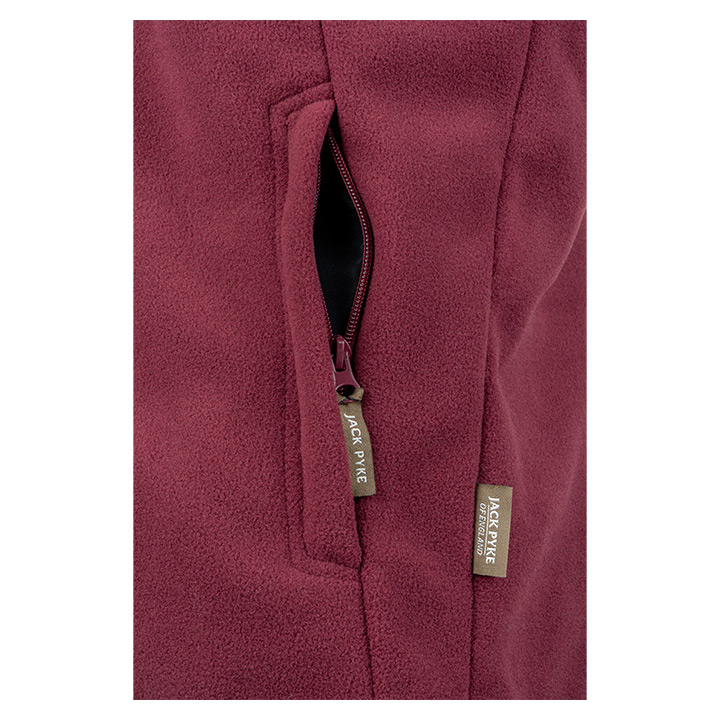 Countryman Fleece Bodywarmer Bordeaux