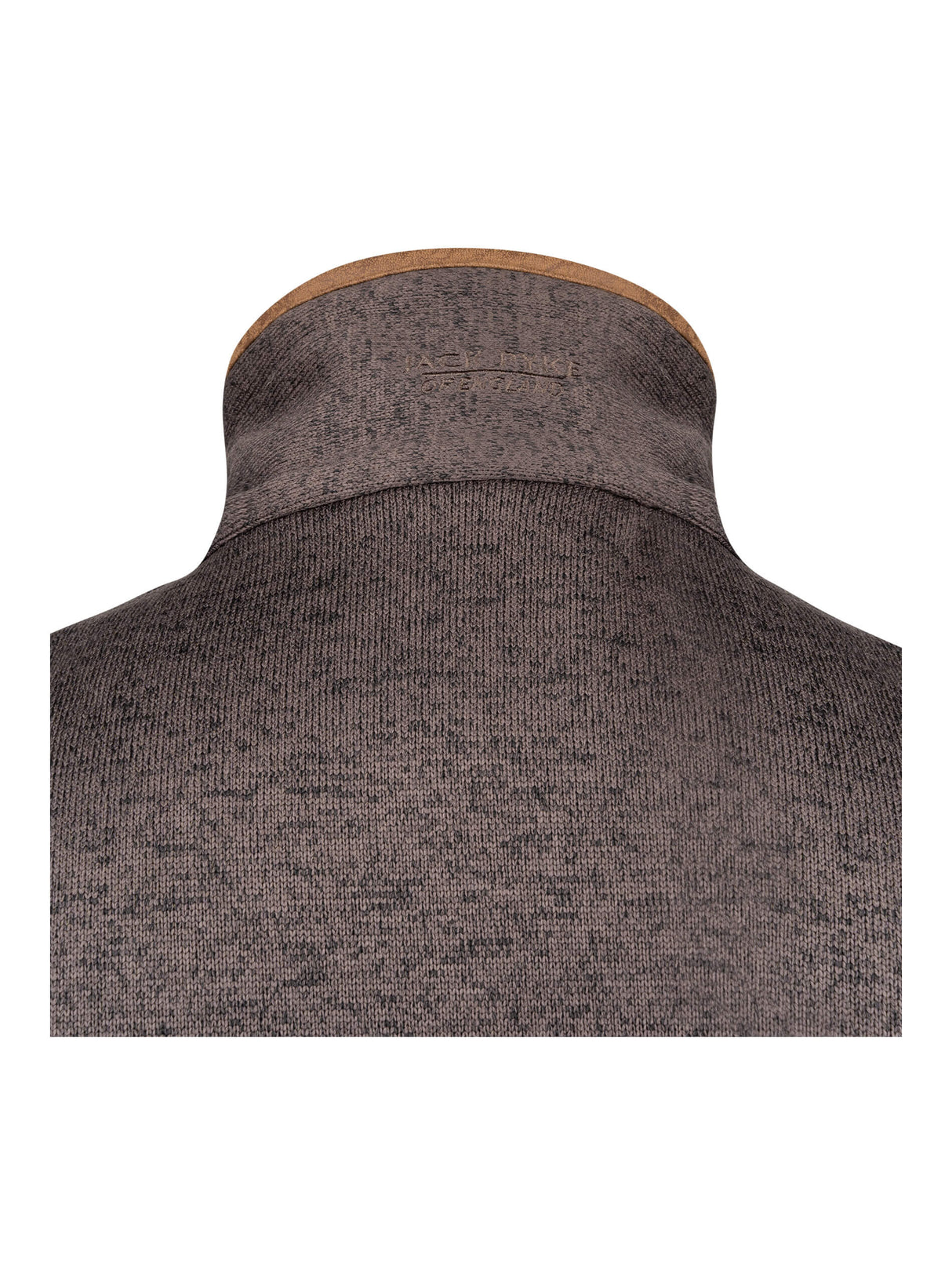 Melange Fleece Bodywarmer Marineblauw Gemêleerd