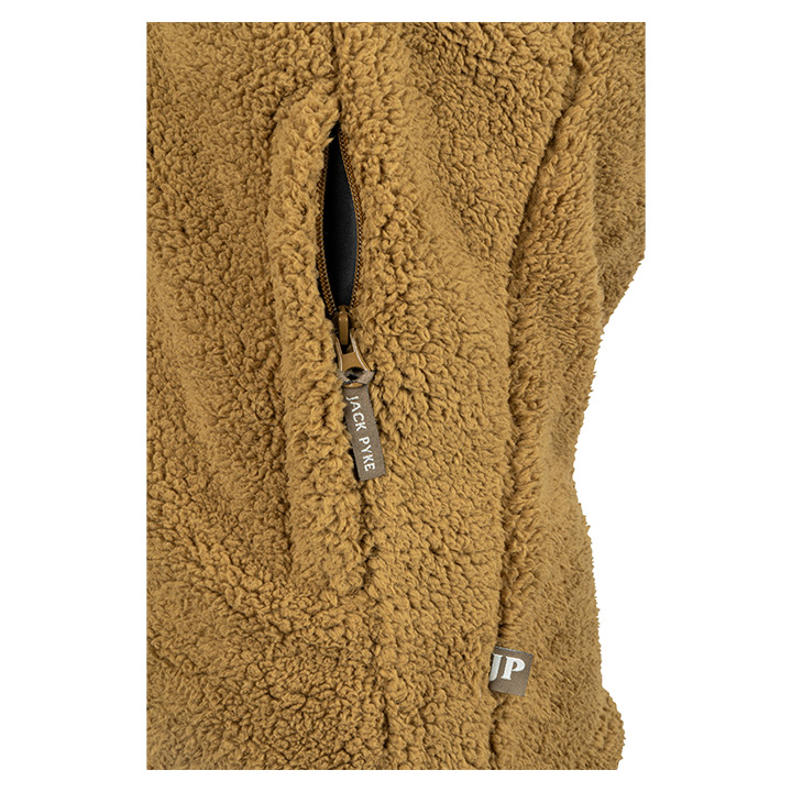 Sherpa Fleece Bodywarmer Camel