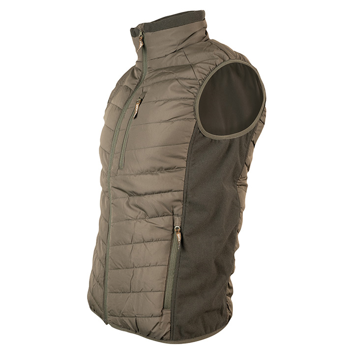 Hybride Bodywarmer Groen