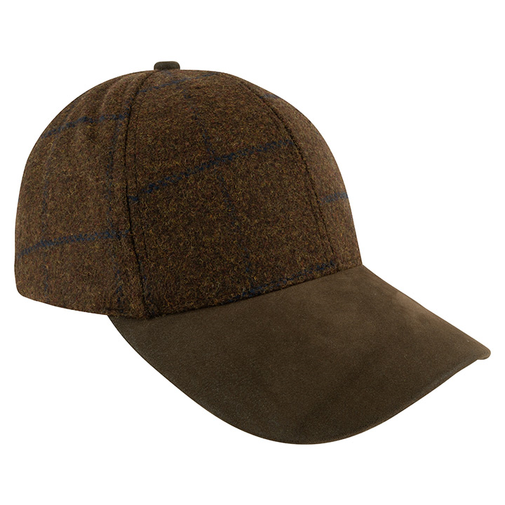 Lowland Tweed Baseballpet