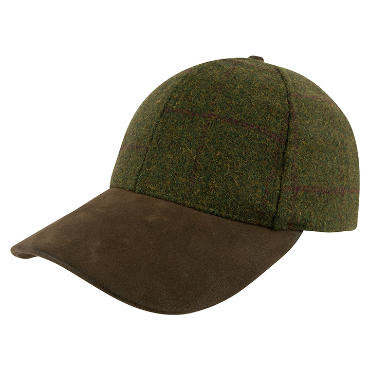 Lowland Tweed Baseballpet