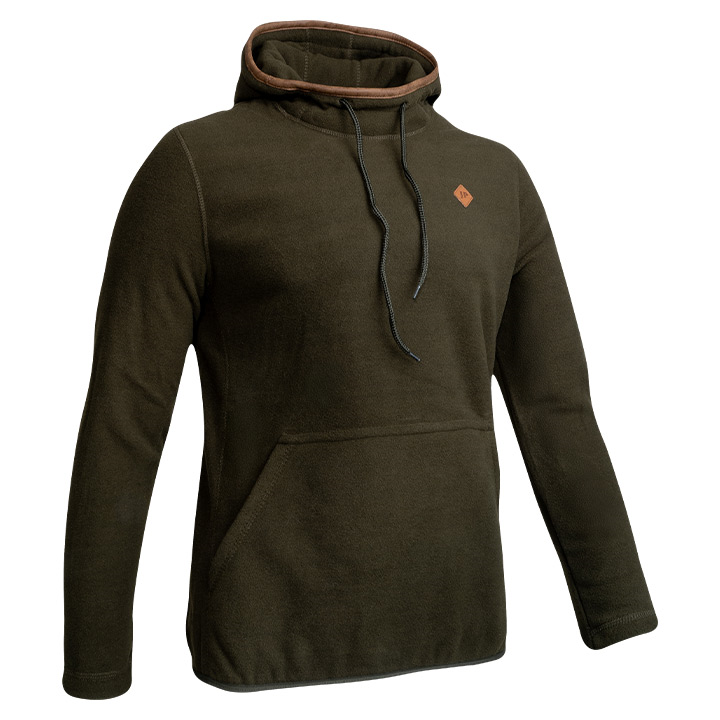 Country Fleece Hoodie Donkerolijf