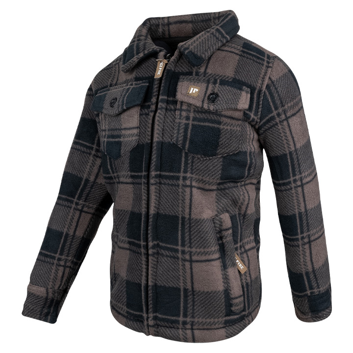 Junior Tundra Overhemd Bruin Geruit