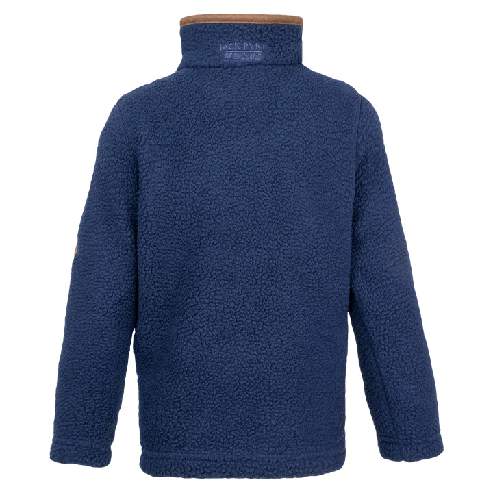 junior-half-zip-sherpa-fleece-pullover-navy