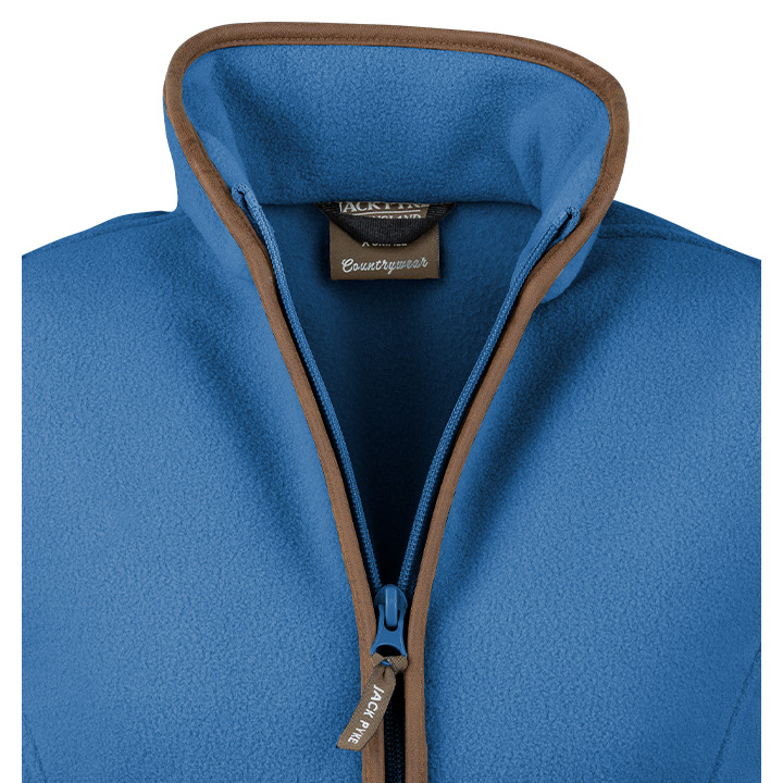 Dames Countryman Fleece Bodywarmer Denim