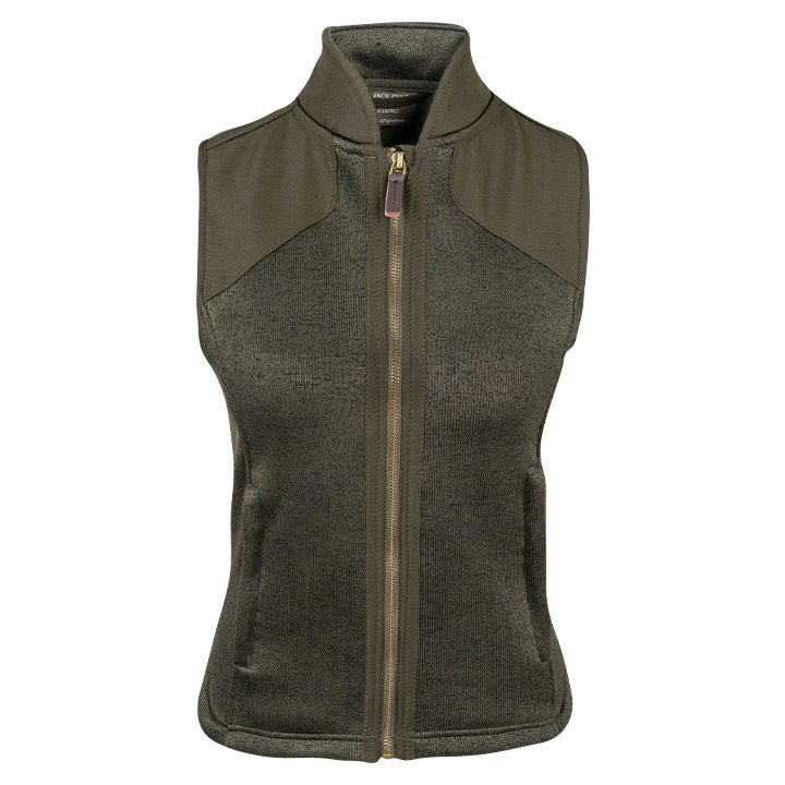 Dames Melange Fleece Bodywarmer