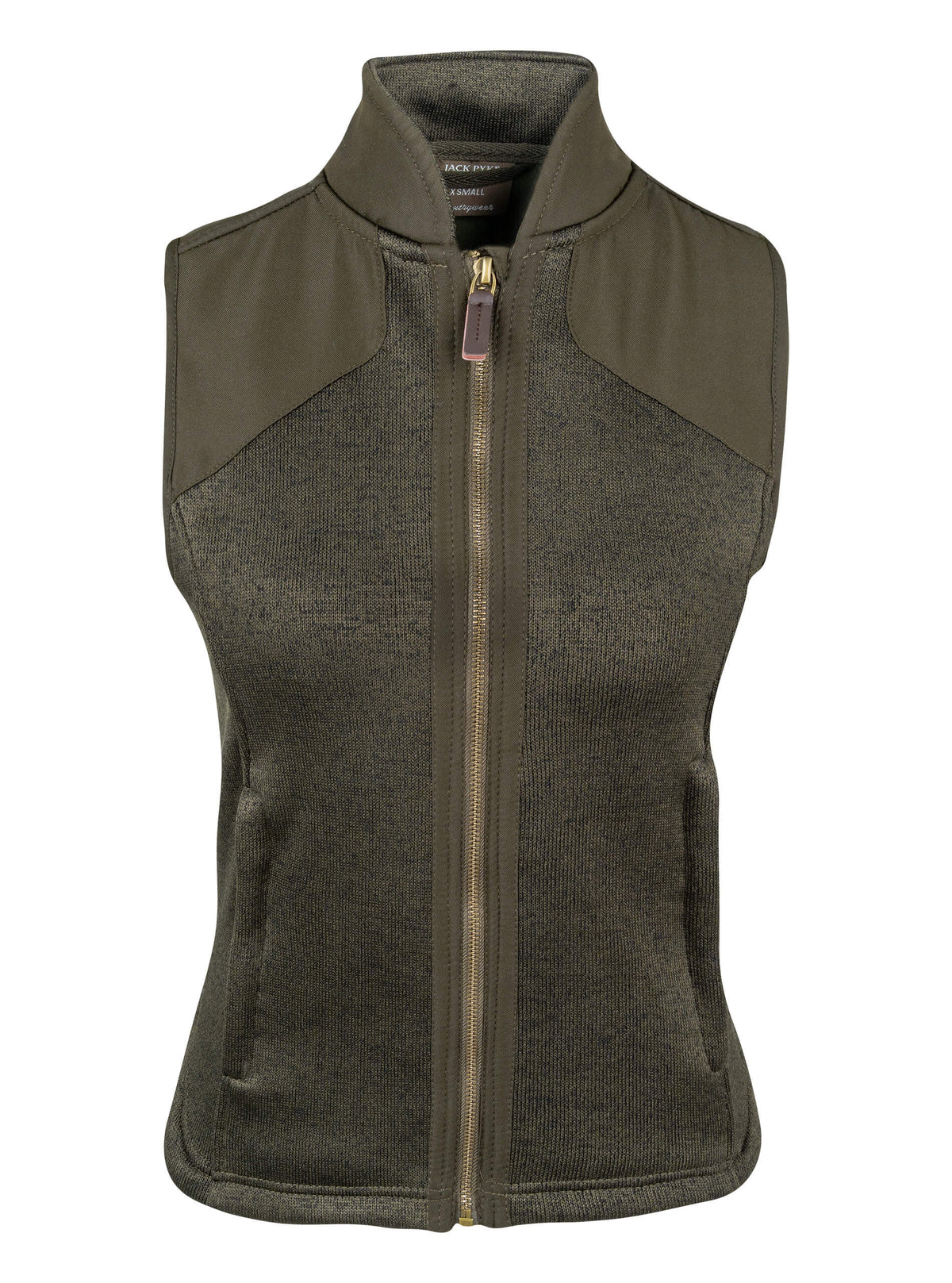 Dames Melange Fleece Bodywarmer