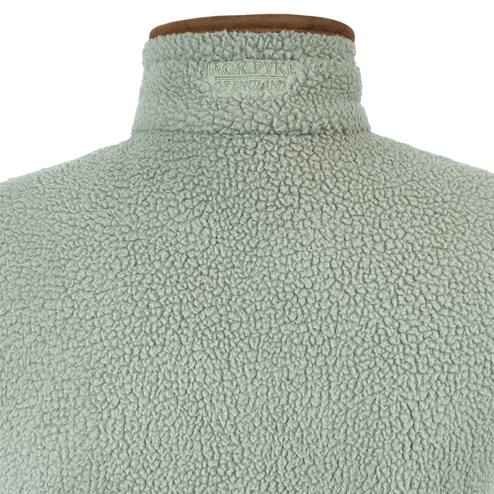 Dames Sherpa Fleece Bodywarmer Salie