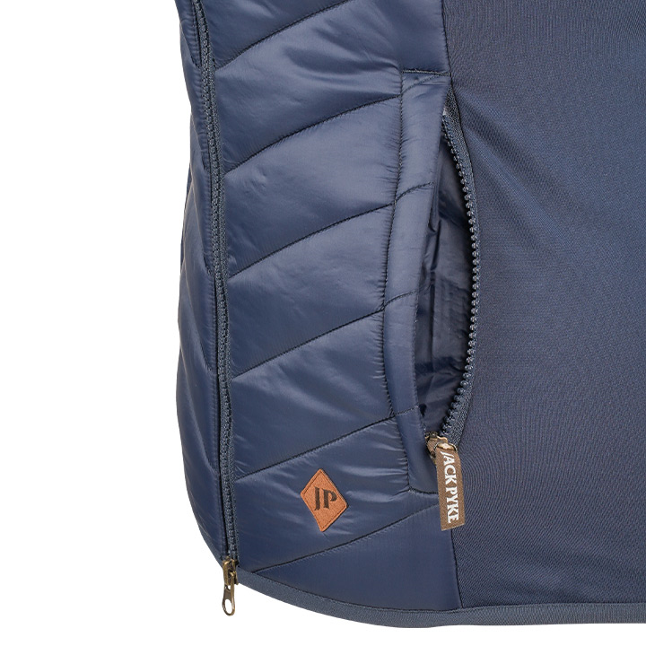 Dames Shires Bodywarmer Marineblauw