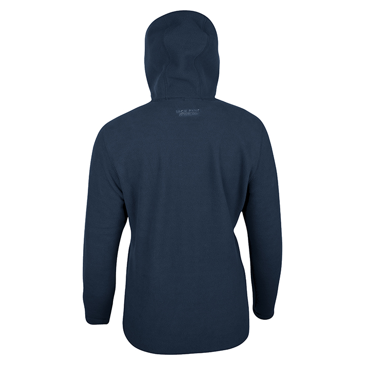 Dames Fleece Hoodie Marineblauw