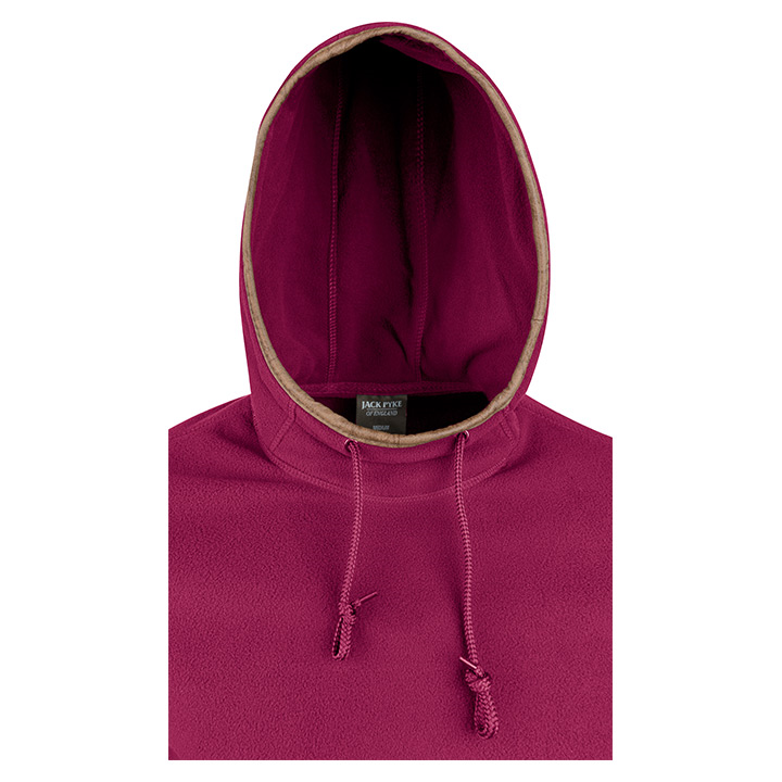 Dames Fleece Hoodie Roselle