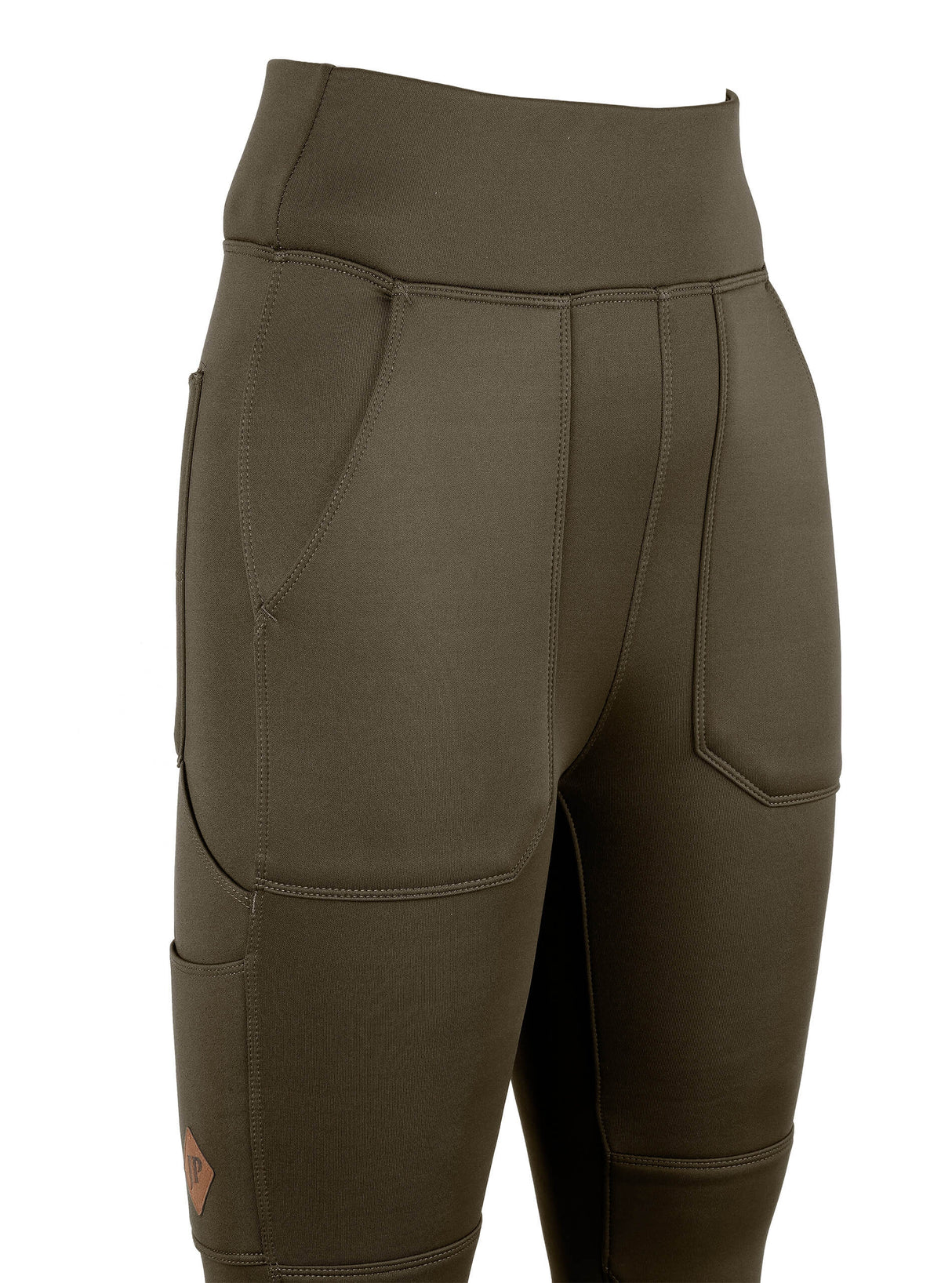 Dames Utility Legging Bruin