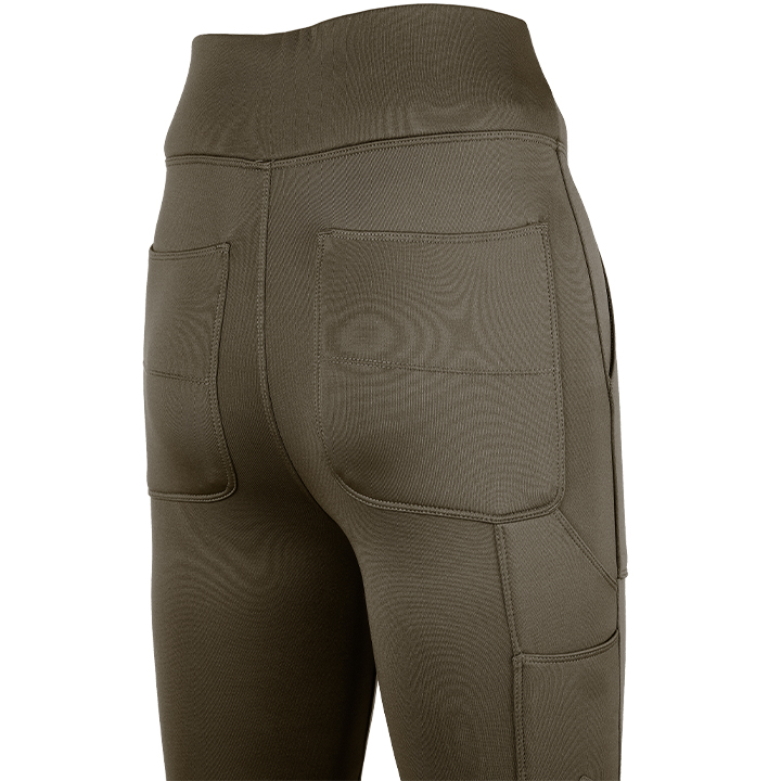 Dames Utility Legging Bruin
