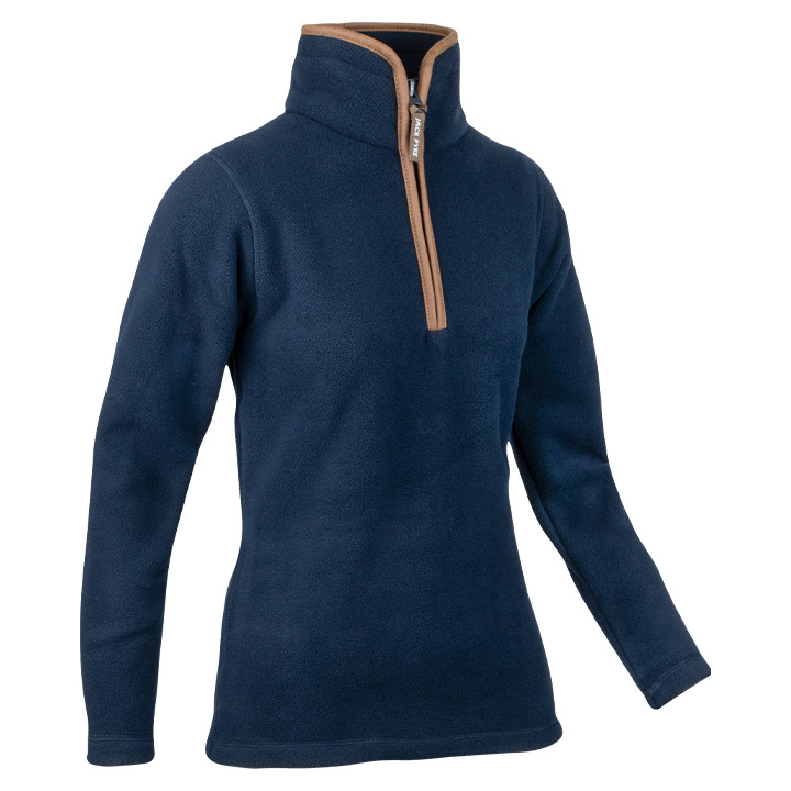 Dames Fleecetrui Marineblauw