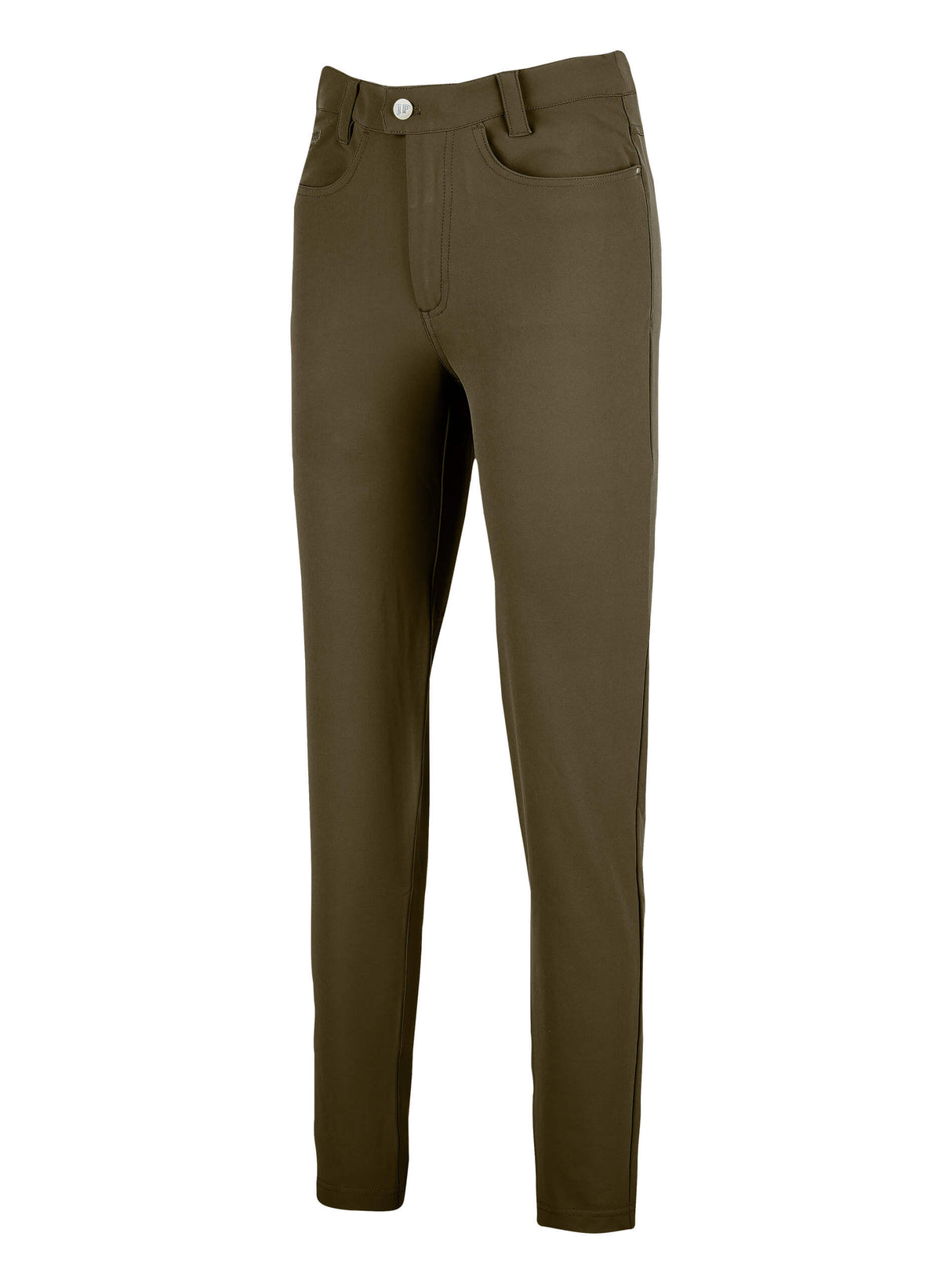 Dames Contour Stretchbroek Olijf