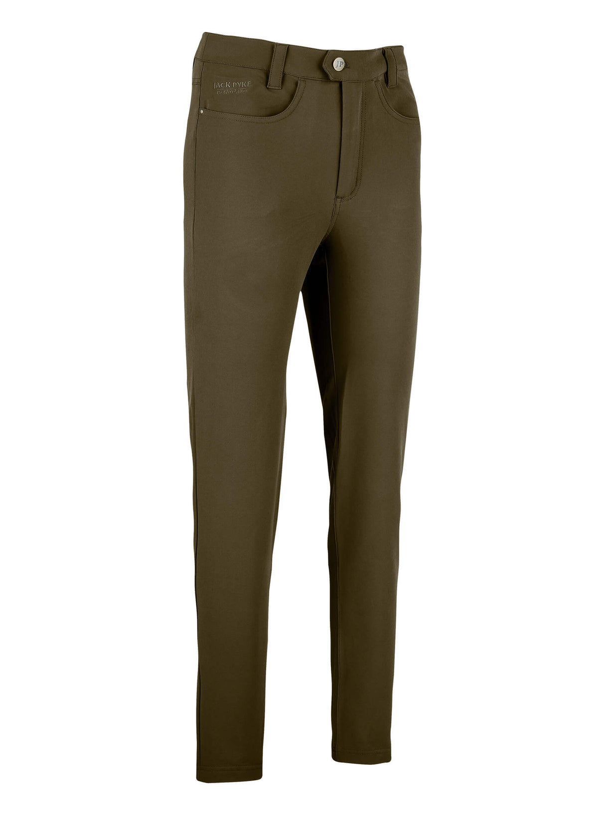 Dames Contour Stretchbroek Bruin