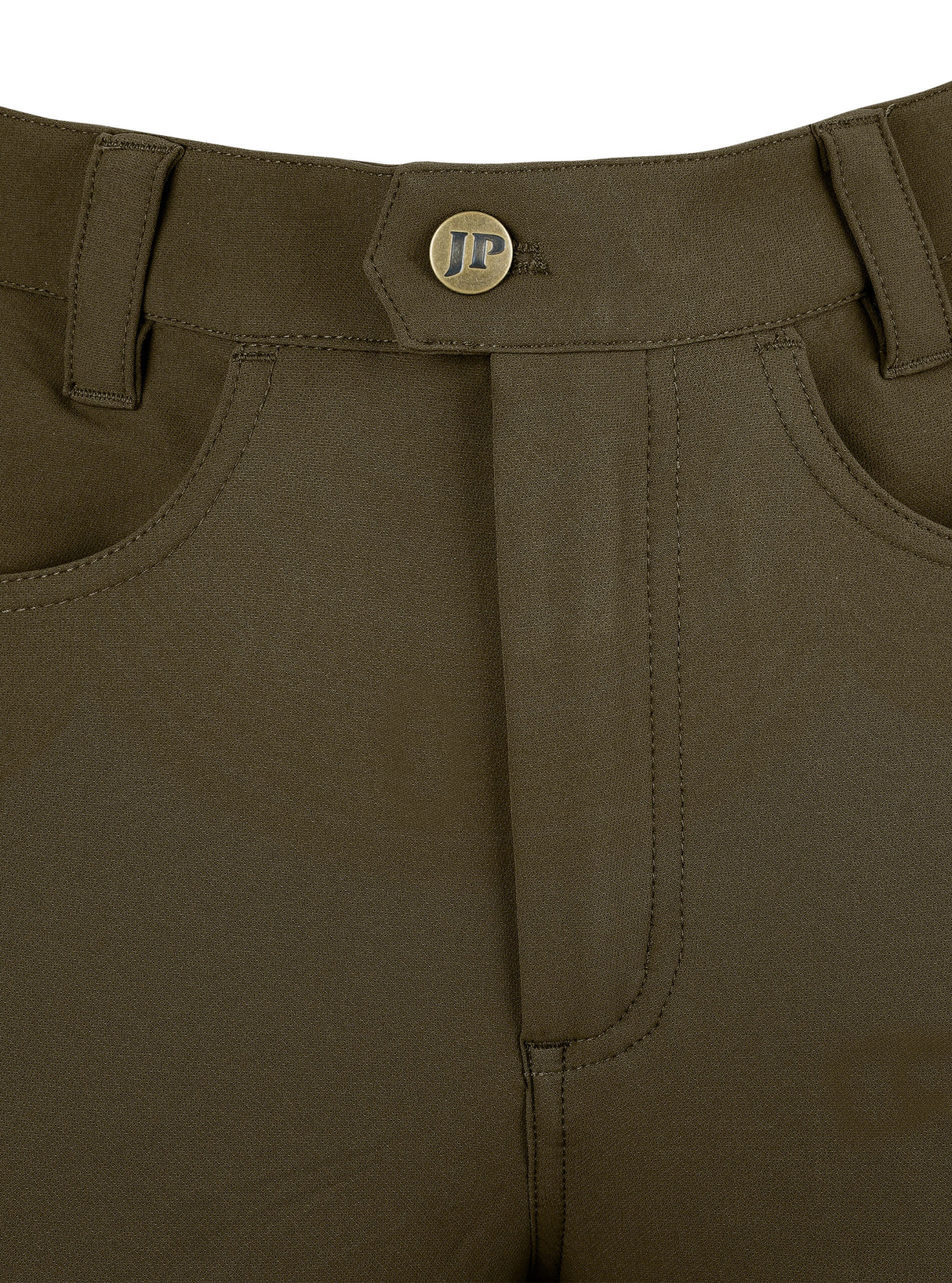 Dames Contour Stretchbroek Bruin