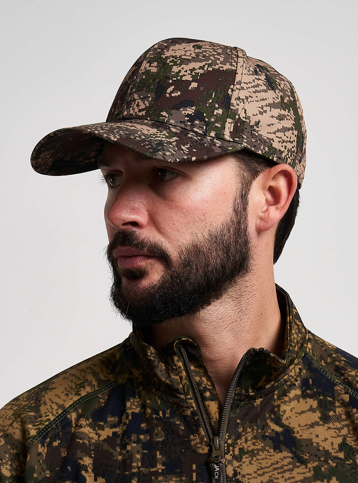 Baseballpet Jack Pyke Softshell Digicam, met ventilatiegaatjes