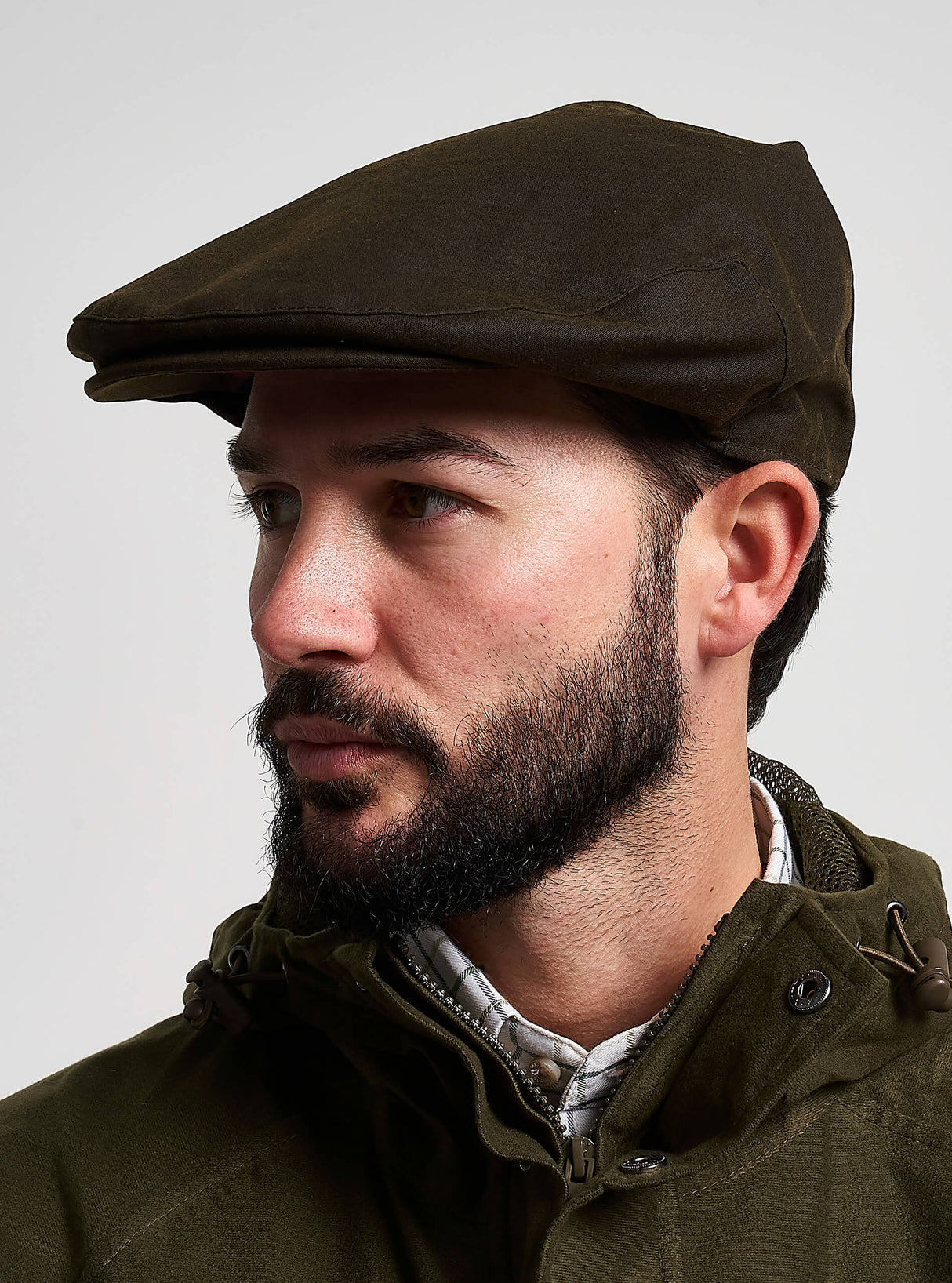 Wax Flat Cap