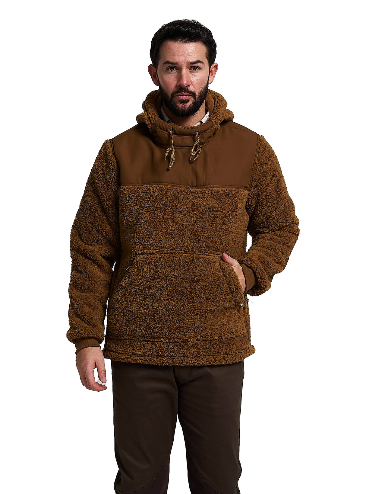 Sherpa Fleece Hoodie Gen 2 Camel