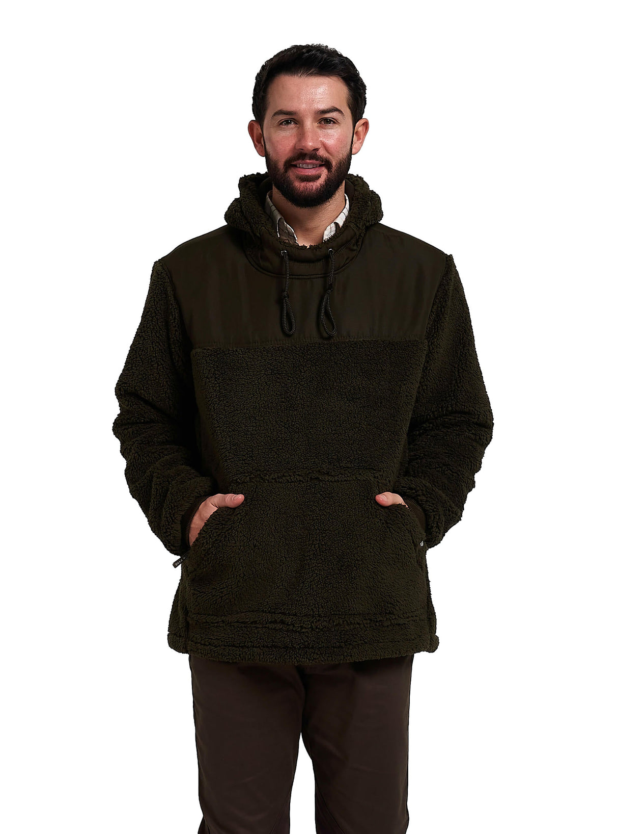 Sherpa Fleece Hoodie Gen 2 Donkerolijf
