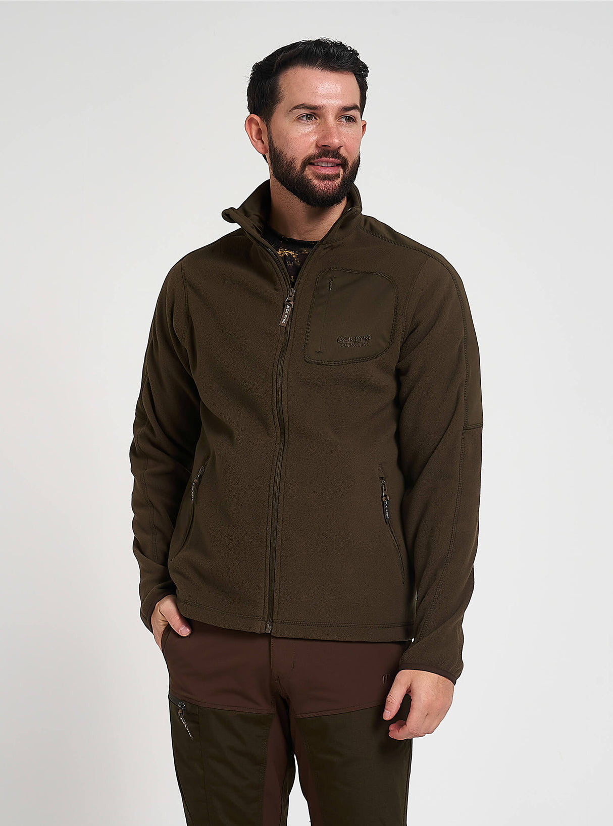 Weardale Fleecejas Groen
