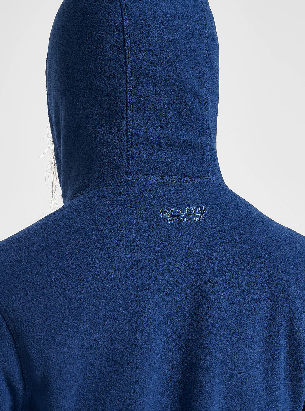Dames Fleece Hoodie Denim