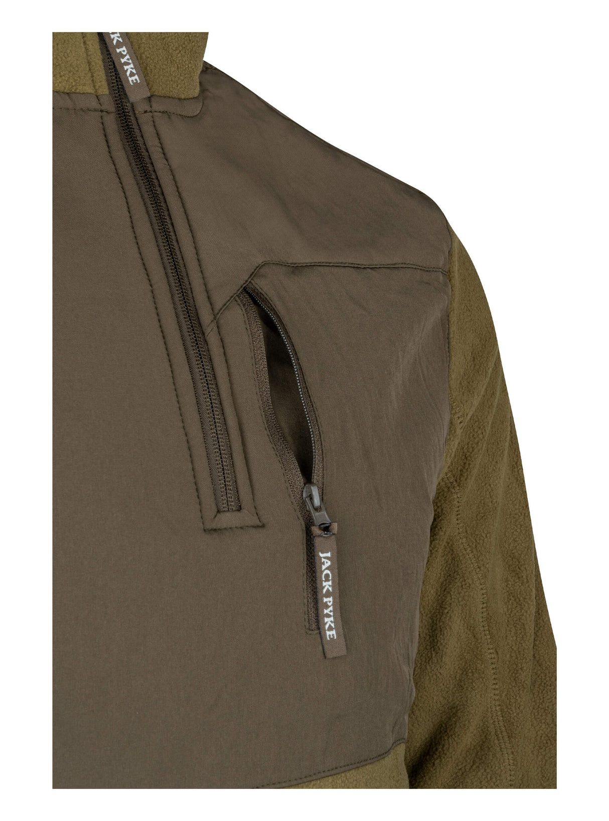 Rannock Fleecetrui Donkerolijf