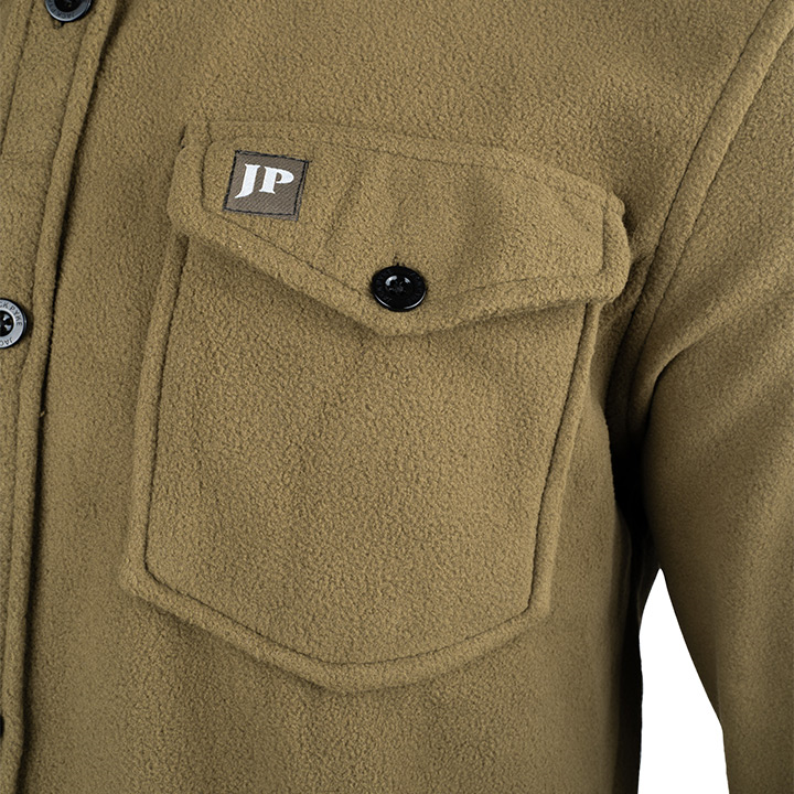 polar-fleece-shirt-dark-mustard