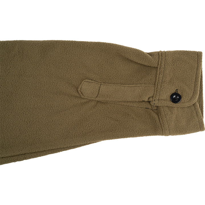 Polar Fleece Overhemd Donker Mosterd