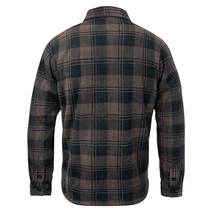 Tundra Overhemd Bruin Geruit