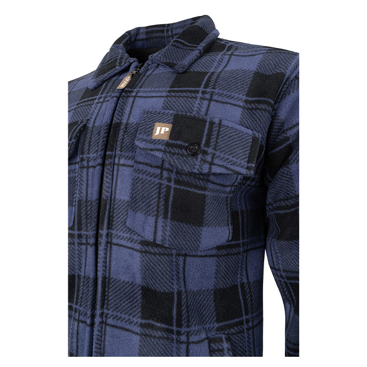 Tundra Overhemd Marineblauw Geruit