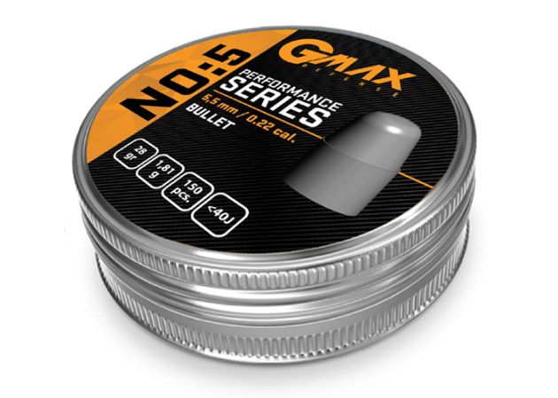 Slugs Gmax Performance No:5 5.5 mm BLT 28 grain (.216) (2)