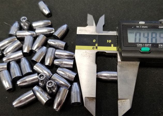 Slugs Nielsen 6.35 mm HPDB 55.5 grain (.250) (2)