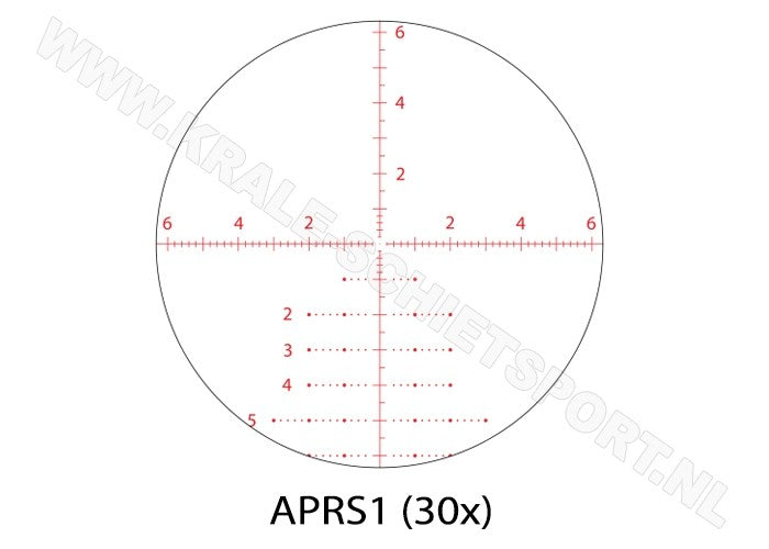 Athlon Optics Ares ETR 4.5-30x56 APRS1 Rifle Scope