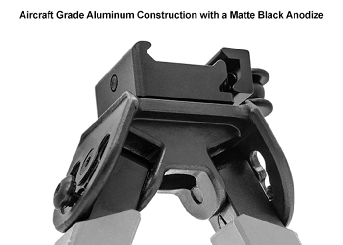 Bipod UTG Rubber Armored Full Metal QD