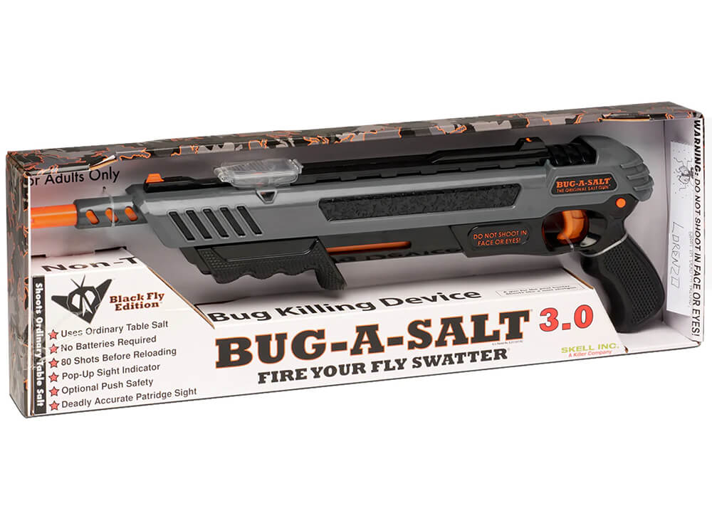 Salt gun Bug-A-Salt 3.0 Black Fly