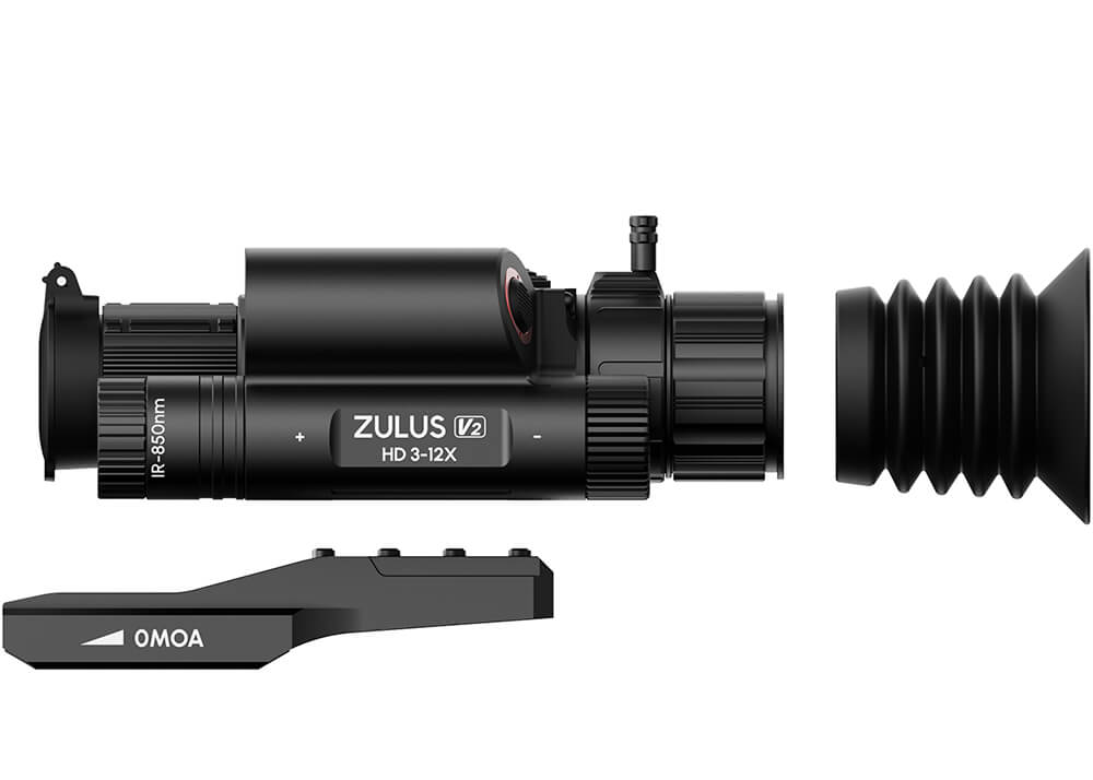 DNT Zulus HD V2 3-12x LRF Night Vision Riflescope