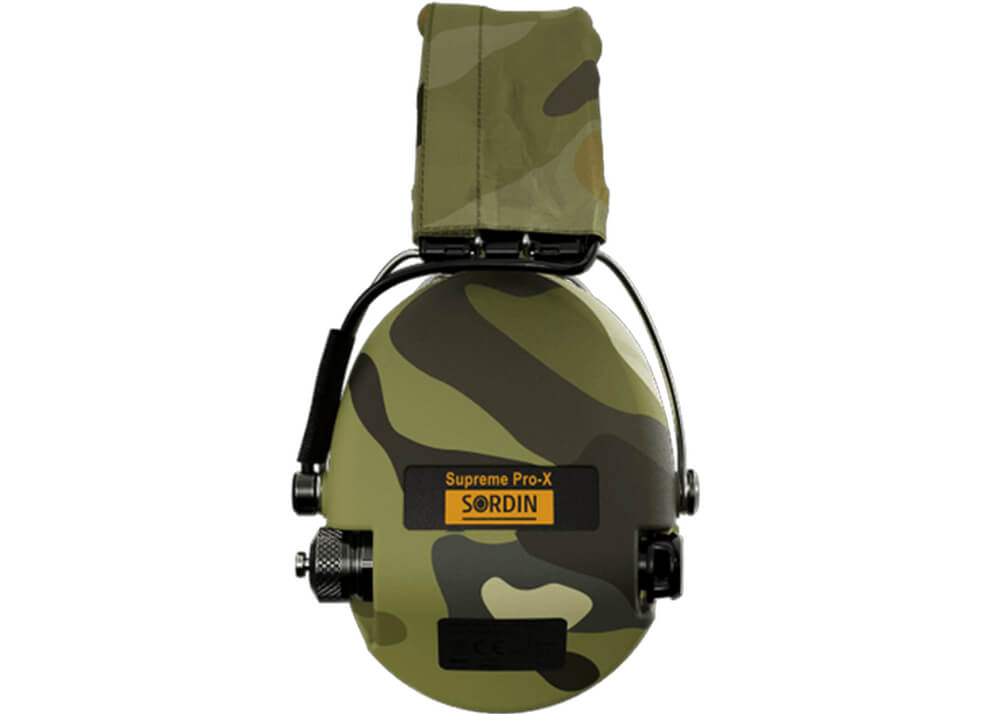Hearing Protector Sordin Supreme Pro X LED Textile Camo