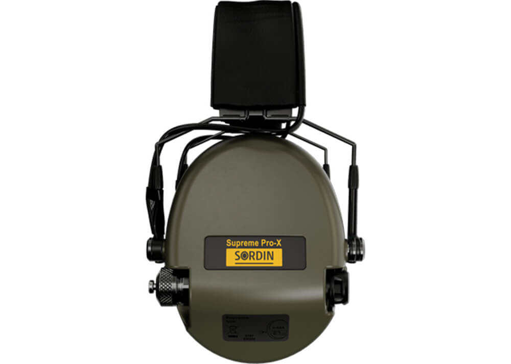 Hearing protection Sordin Supreme Pro X Slim Green