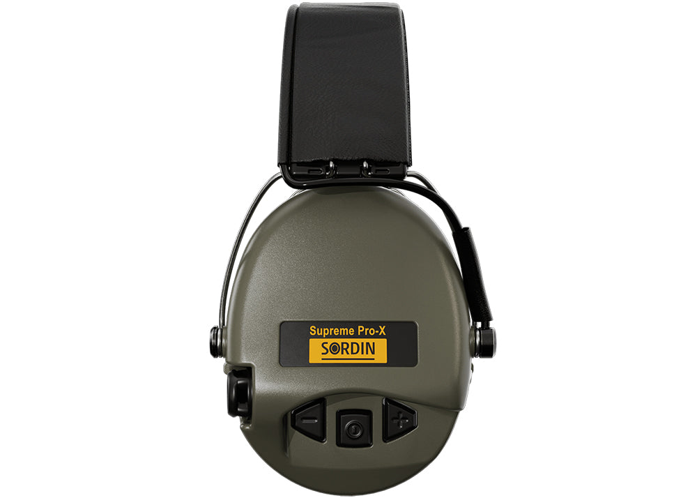 Hearing Protection Sordin Supreme Pro X Leather Green