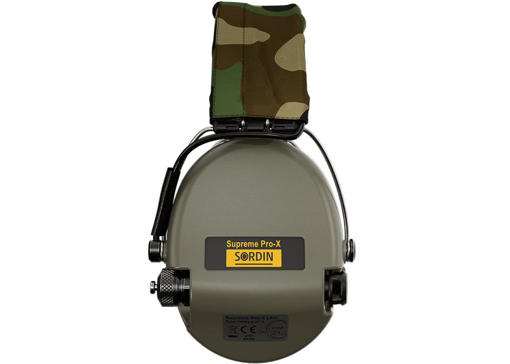 Ear Defender Sordin Supreme Pro X LED Textile