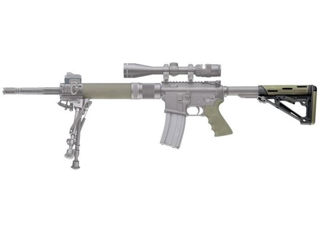 Kolf Hogue AR15 OMCB Mil-Spec met grip OD Green (2)